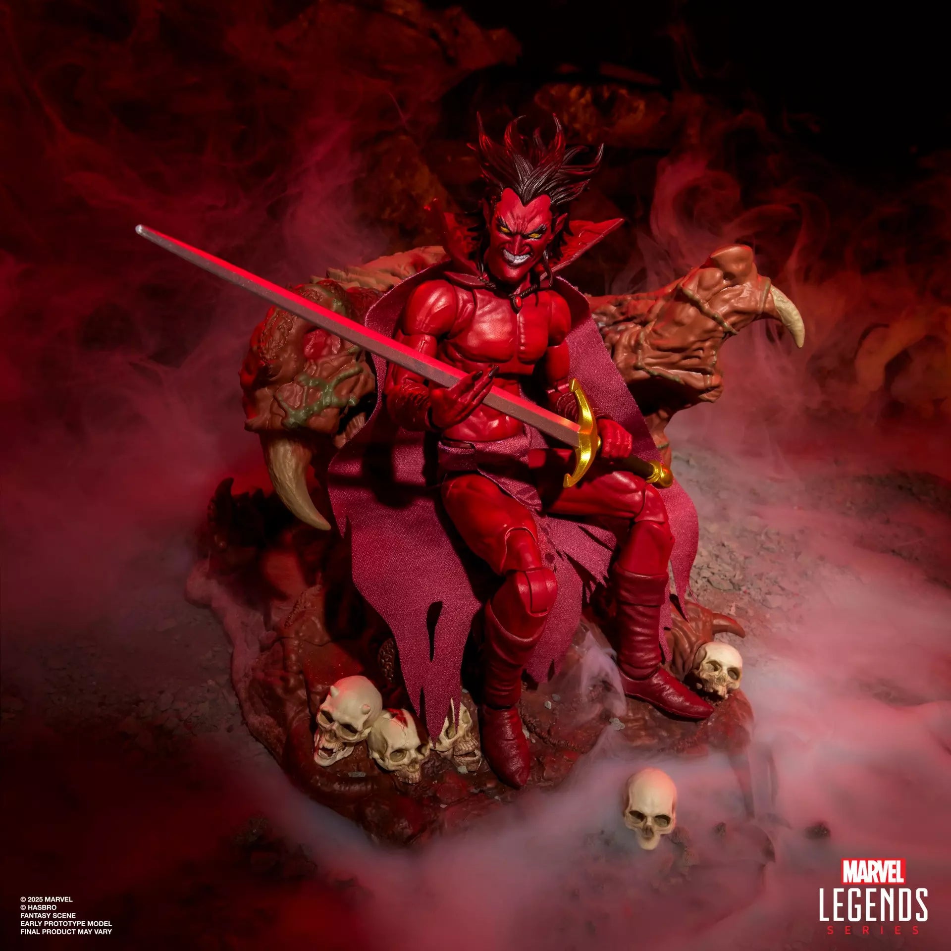 Marvel Legends Series Marvel’s Mephisto with Infernal Throne