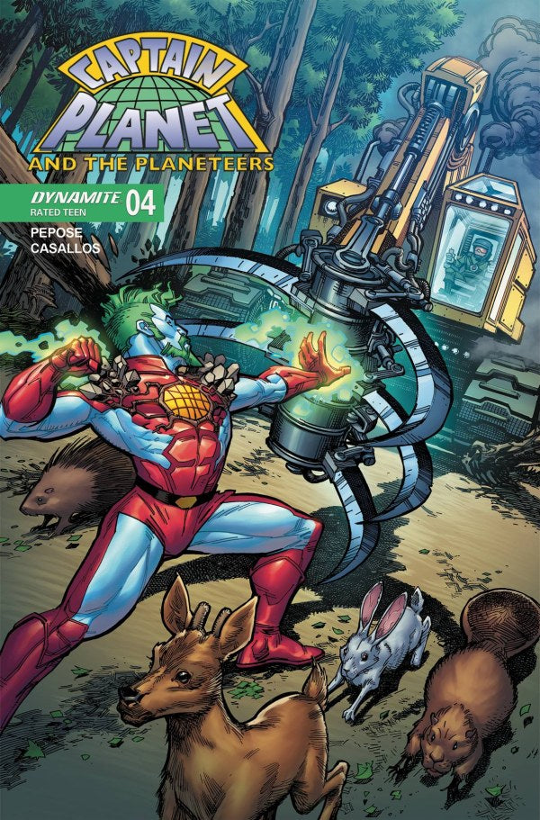 CAPTAIN PLANET AND THE PLANETEERS #4