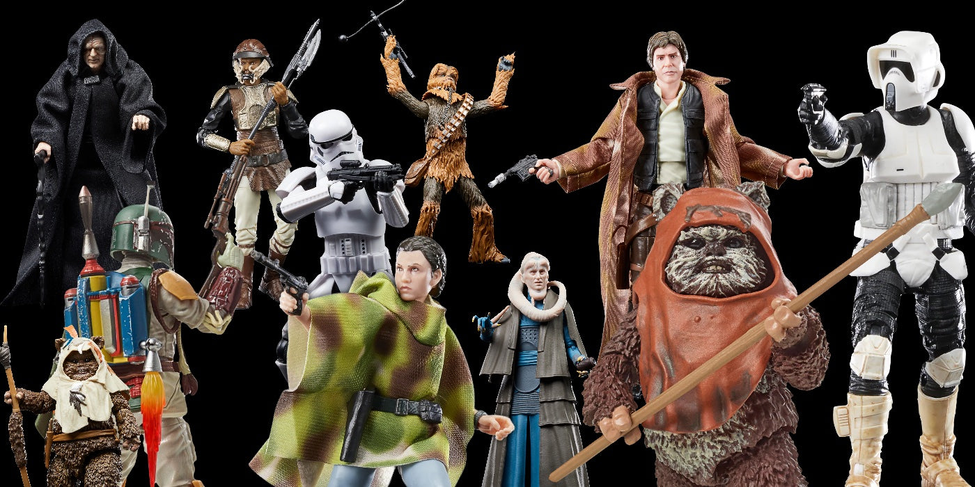 STAR WARS THE BLACK SERIES RETURN OF THE JEDI 40TH ANNIVERSARY COLLECTION