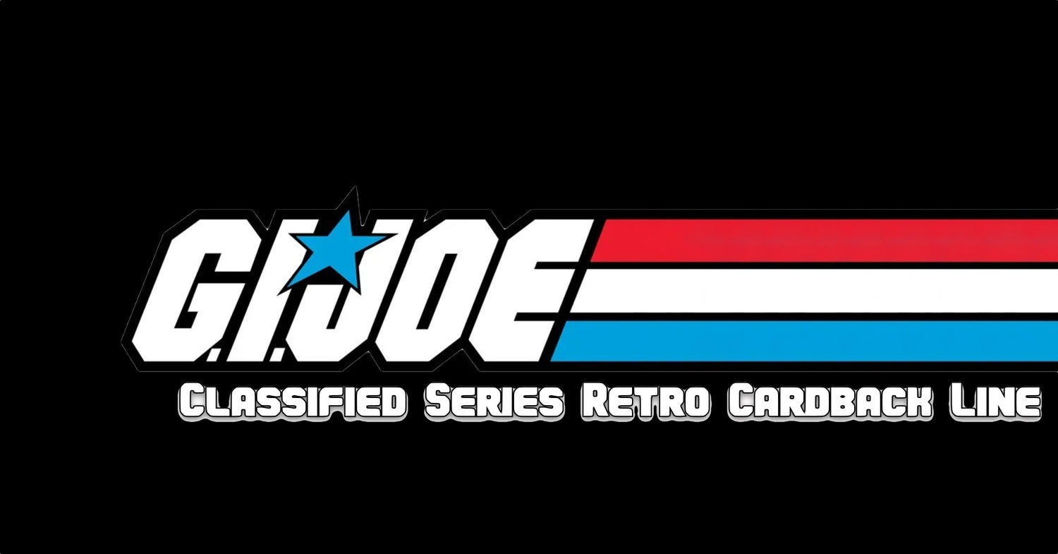 G.I. Joe Classified Series Retro Cardback Line