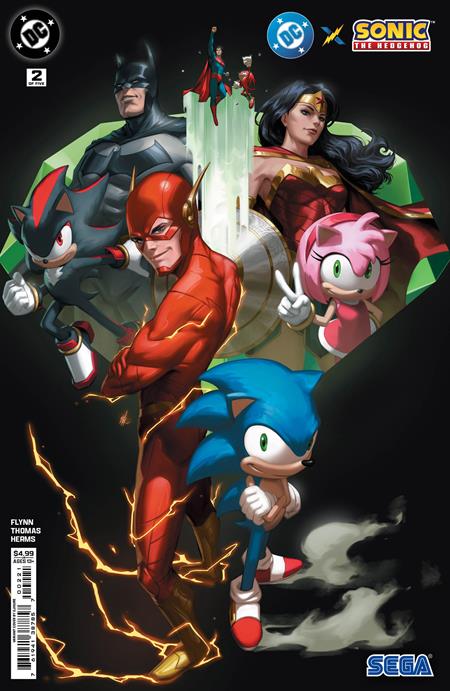 DC X SONIC THE HEDGEHOG #2 (OF 5)