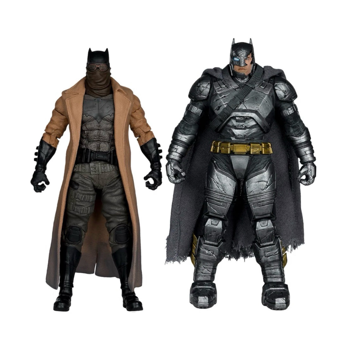 DC Multiverse Collector Edition 2-Pack Knightmare Batman & Armored Batman (BvS) (Gold Label)