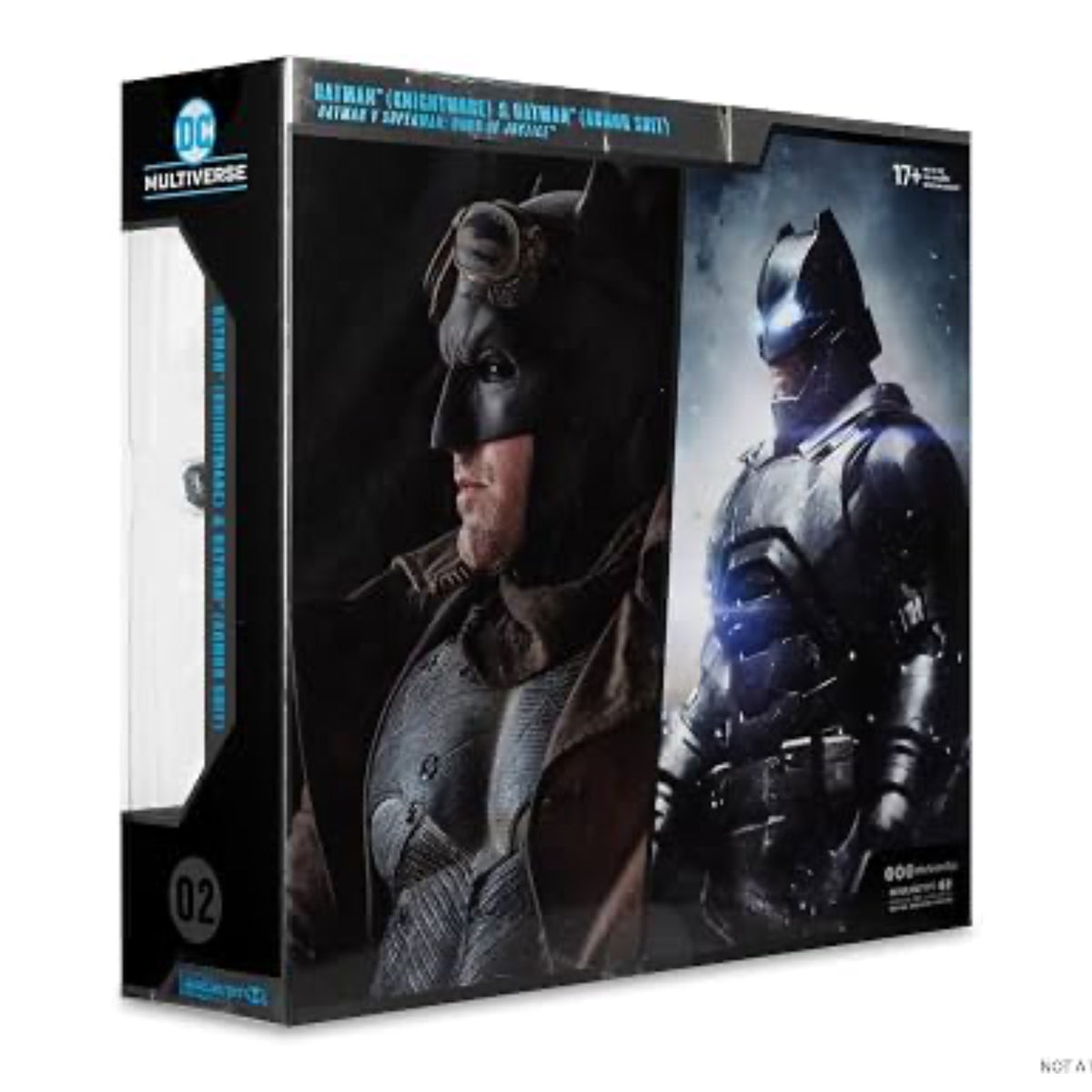 DC Multiverse Collector Edition 2-Pack Knightmare Batman & Armored Batman (BvS) (Gold Label)