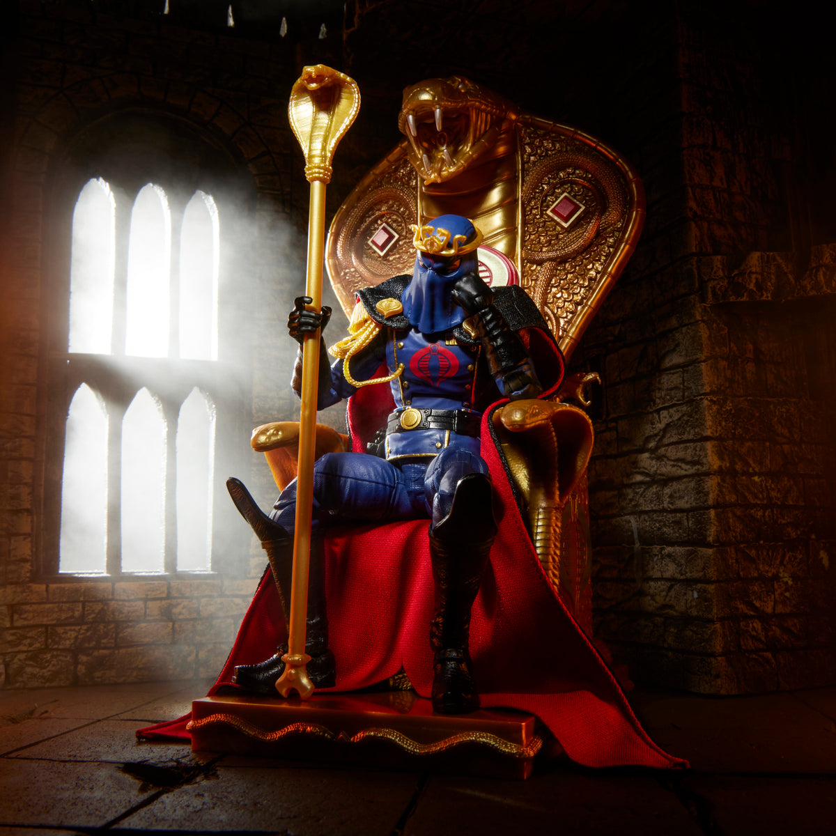 G.I. Joe Classified Series #221, Cobra Commander (Dress Uniform and Throne)
