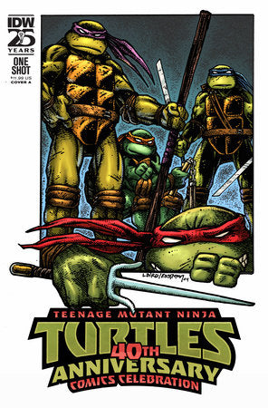 TEENAGE MUTANT NINJA TURTLES: 40TH ANNIVERSARY COMICS CELEBRATION (ONE SHOT)