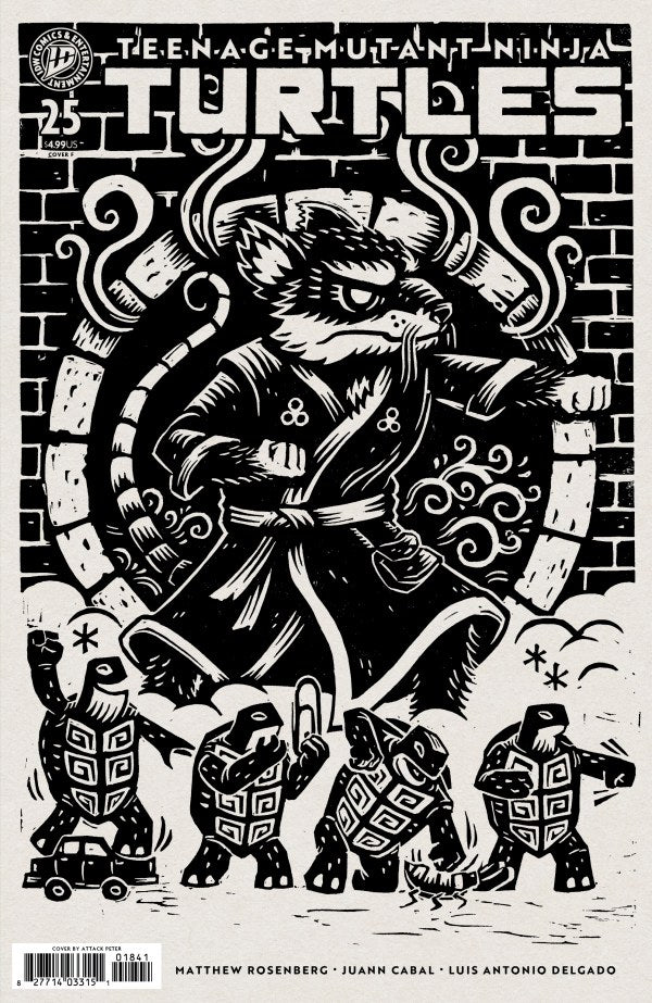 TEENAGE MUTANT NINJA TURTLES #25