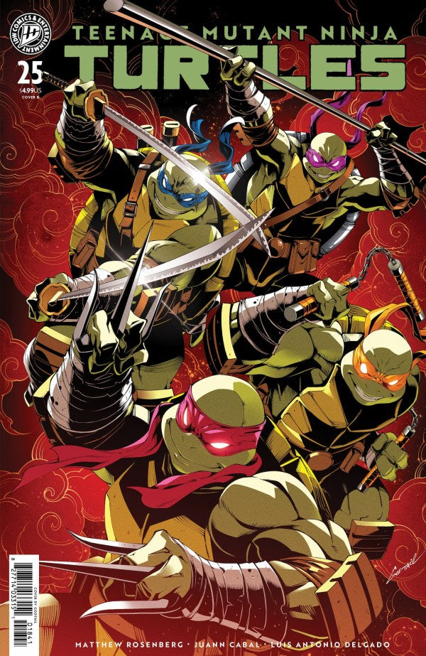 TEENAGE MUTANT NINJA TURTLES #25