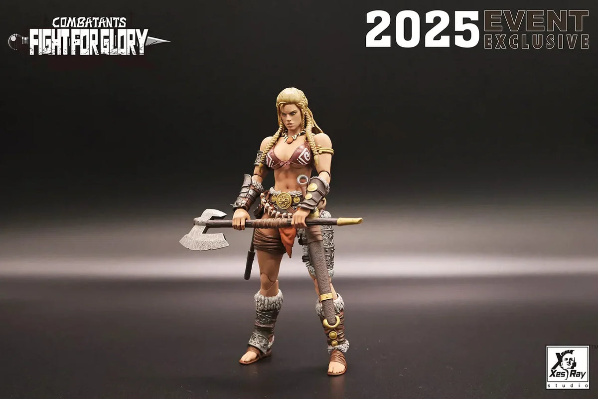 Golden Hildr Action Figure - Xesray Studio 1/12 Combatants Event Exclusive | Orono Collectibles Den | Canada