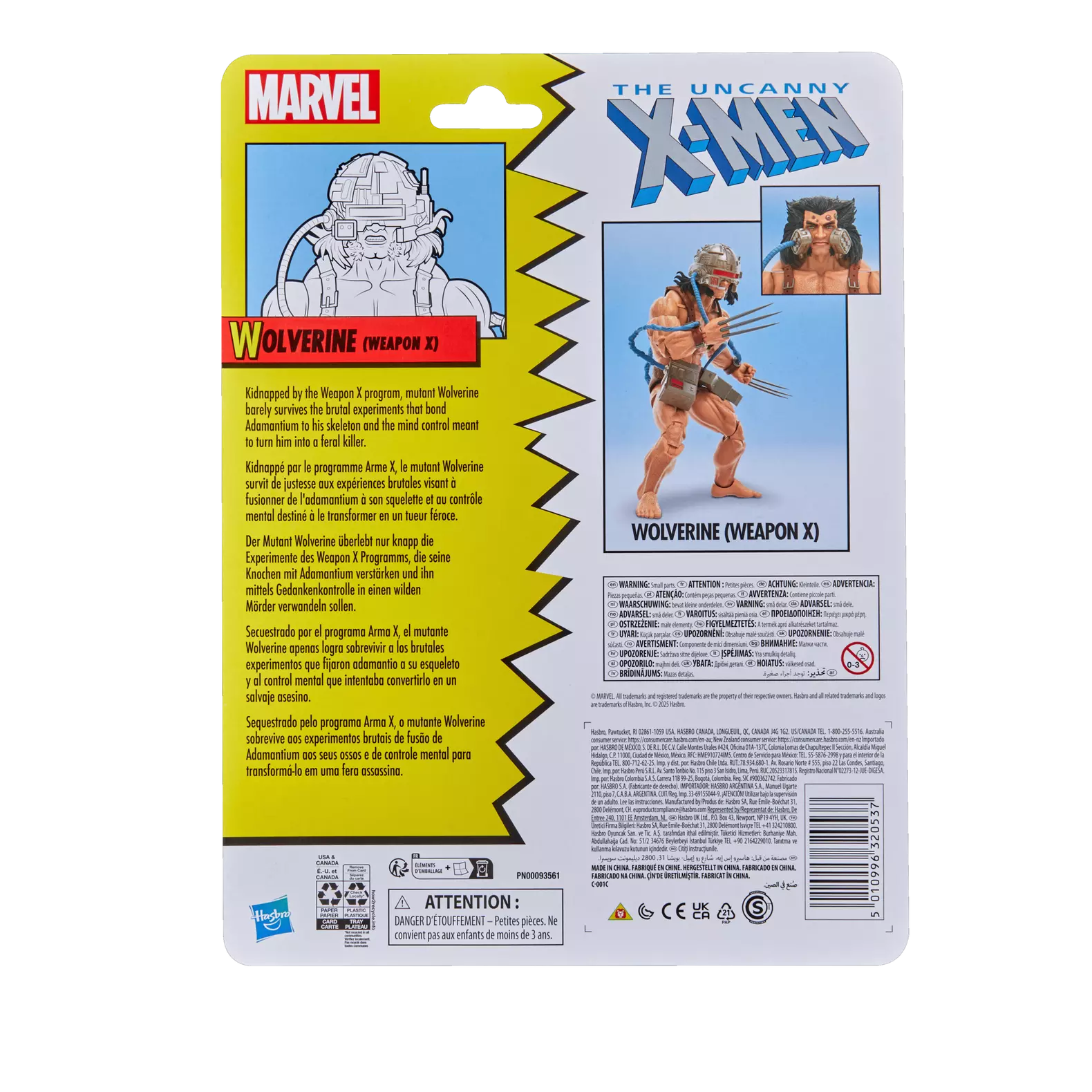 Marvel Legends Series Wolverine (Weapon X)