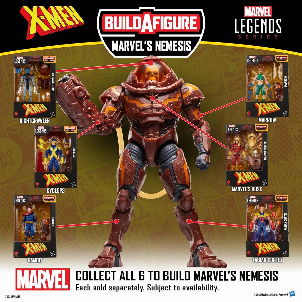 Marvel Legends Series Marrow