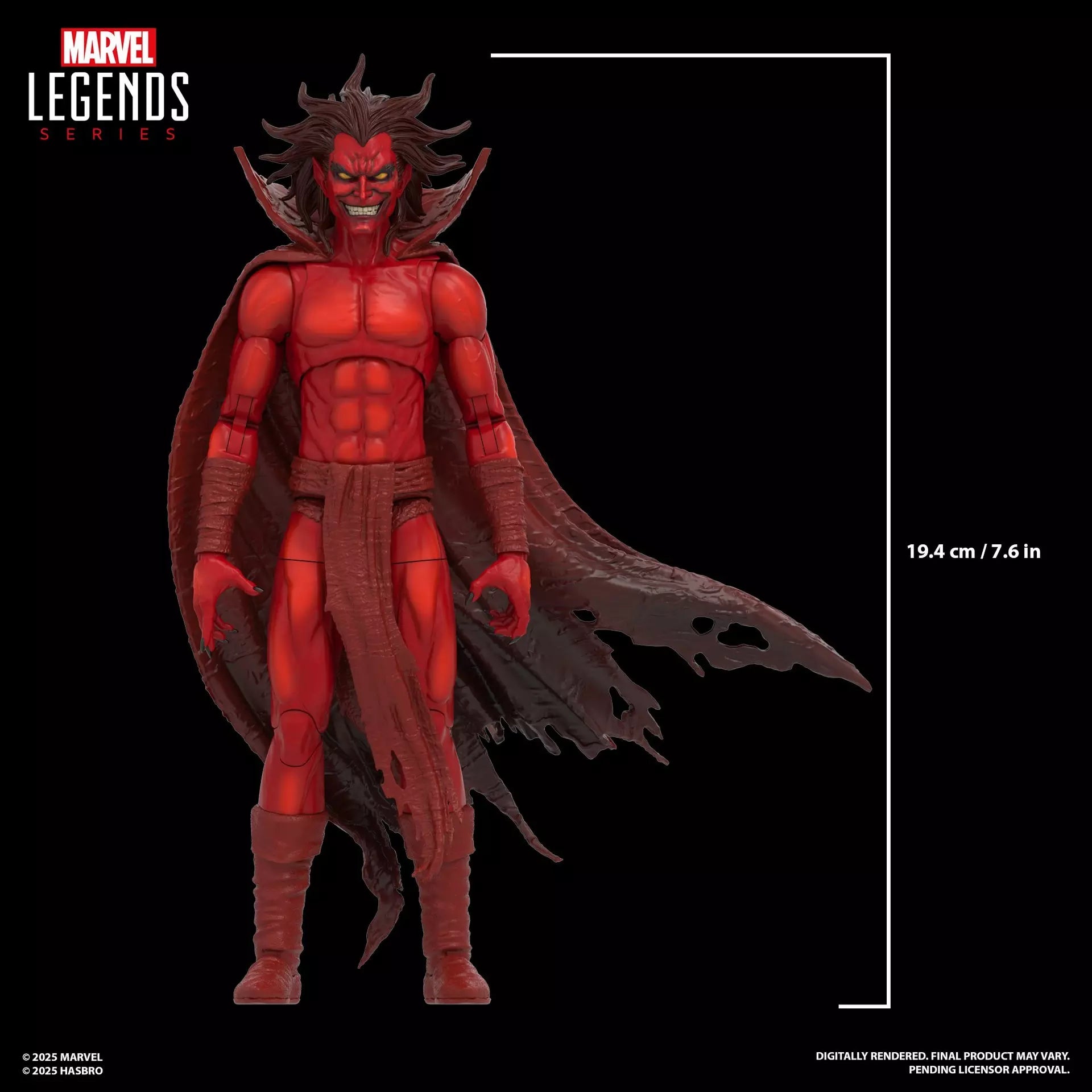 Marvel Legends Series Marvel’s Mephisto with Infernal Throne