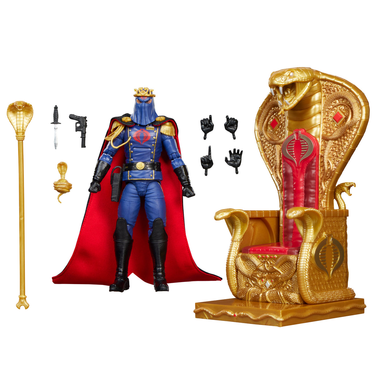 G.I. Joe Classified Series #221, Cobra Commander (Dress Uniform and Throne)