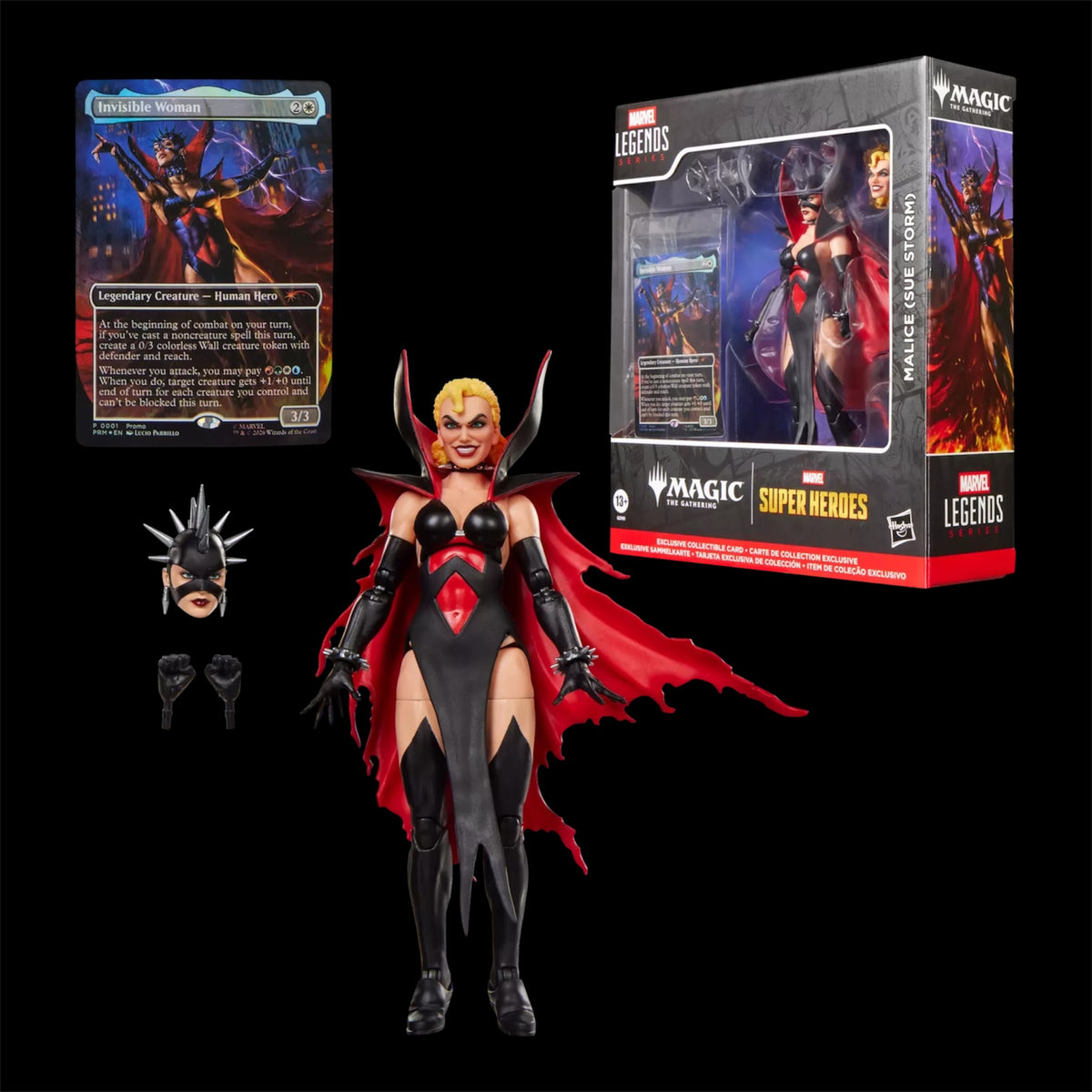 Marvel Legends Series Marvel Super Heroes Magic: The Gathering Malice (Sue Storm)