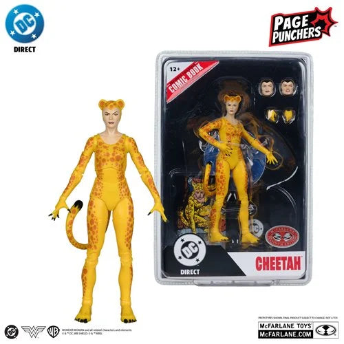 DC Page Punchers Cheetah with (Crisis on Infinite Earths) Comic [PLATINUM CHASE]
