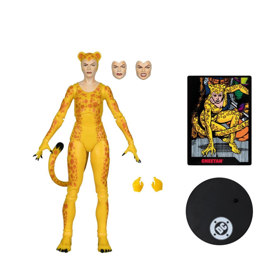 DC Page Punchers Cheetah with (Crisis on Infinite Earths) Comic [PLATINUM CHASE]