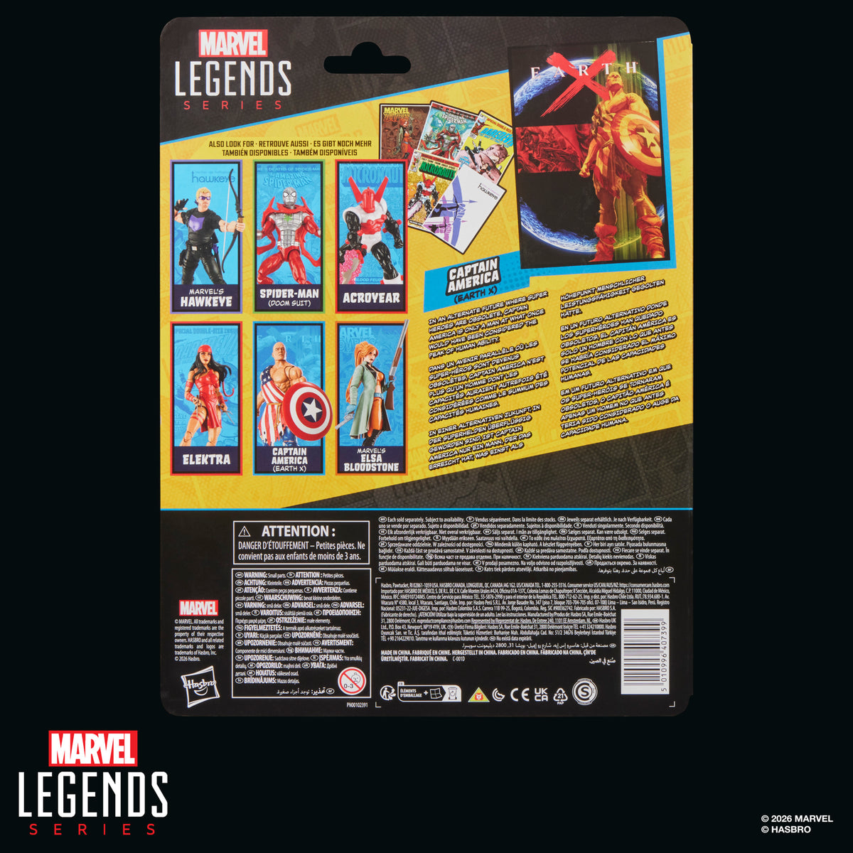 Marvel Legends Series Captain America (Earth X)
