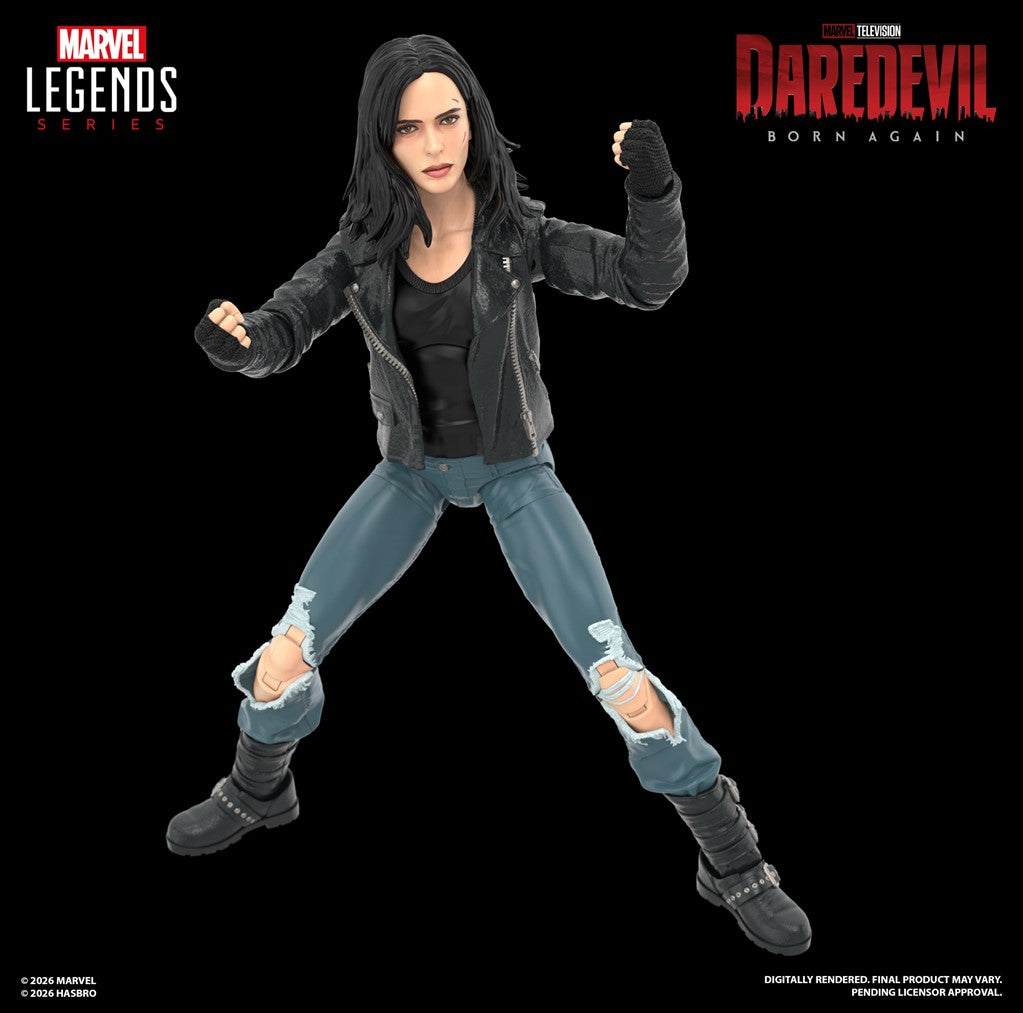 Marvel Legends Series Daredevil: Born Again Daredevil & Jessica Jones Action Figures (2-Pack)