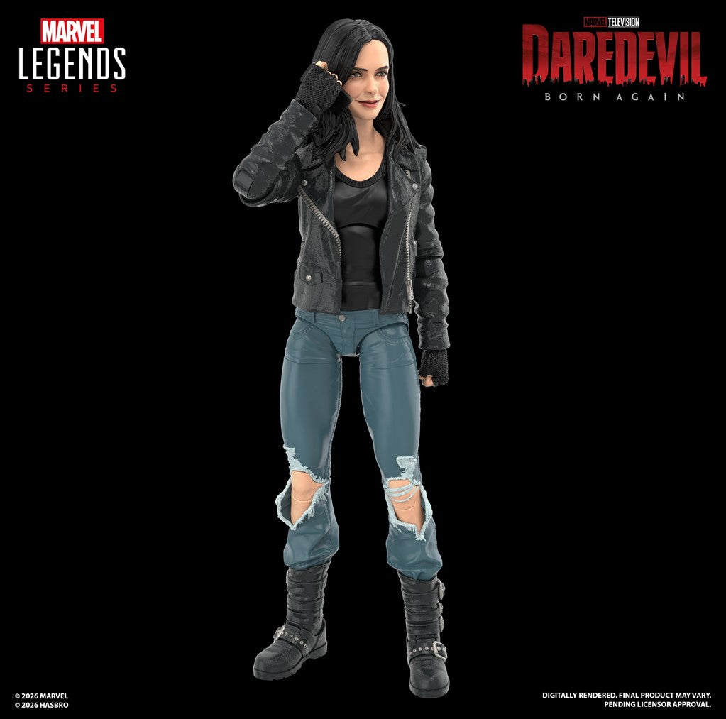 Marvel Legends Series Daredevil: Born Again Daredevil & Jessica Jones Action Figures (2-Pack)