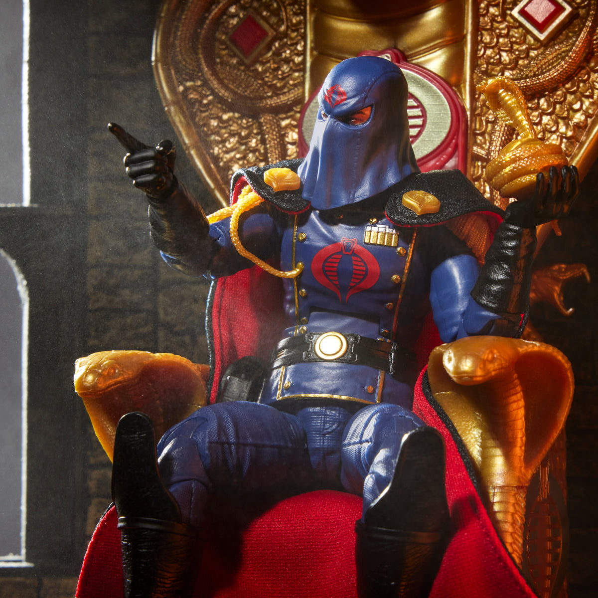 G.I. Joe Classified Series #221, Cobra Commander (Dress Uniform and Throne)