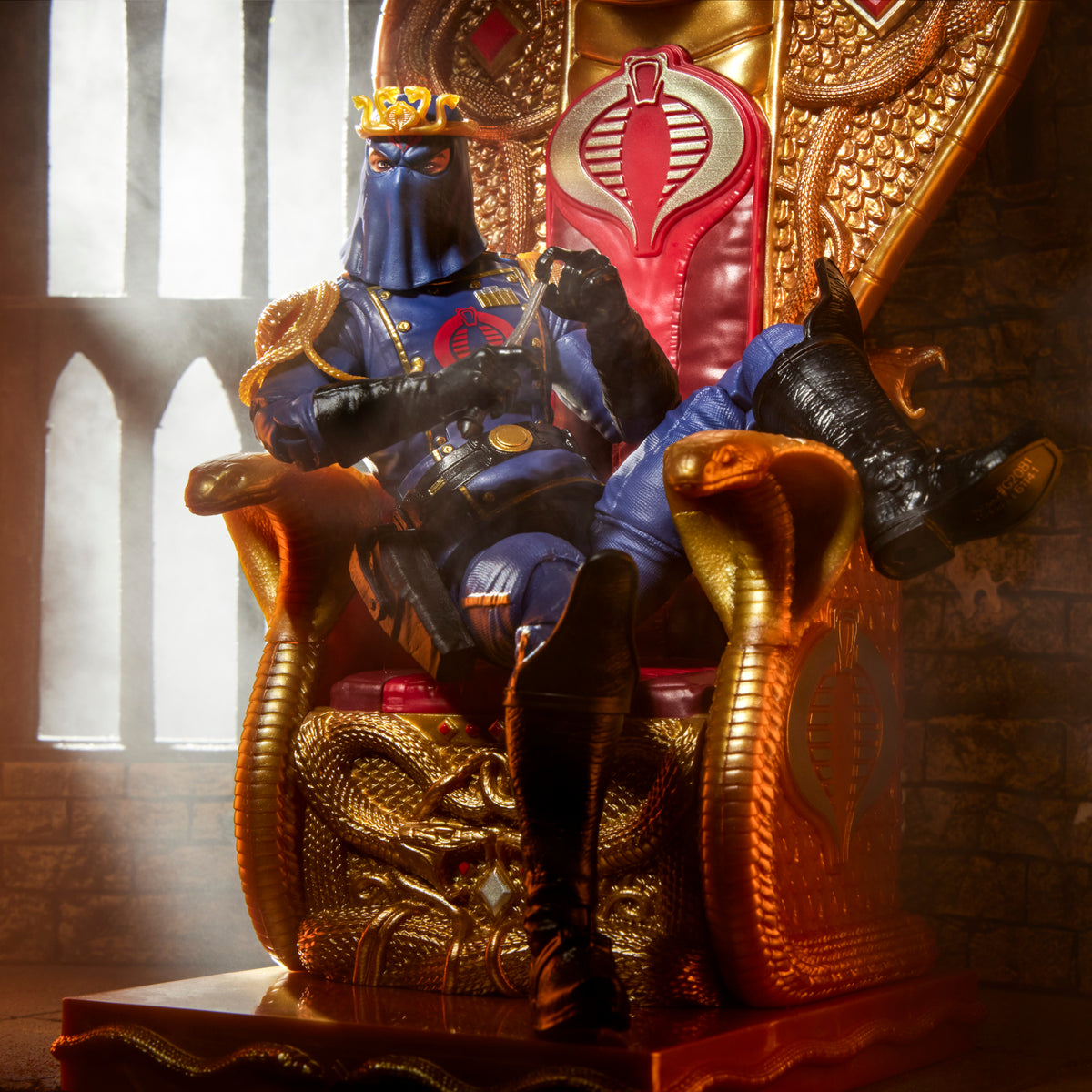 G.I. Joe Classified Series #221, Cobra Commander (Dress Uniform and Throne)