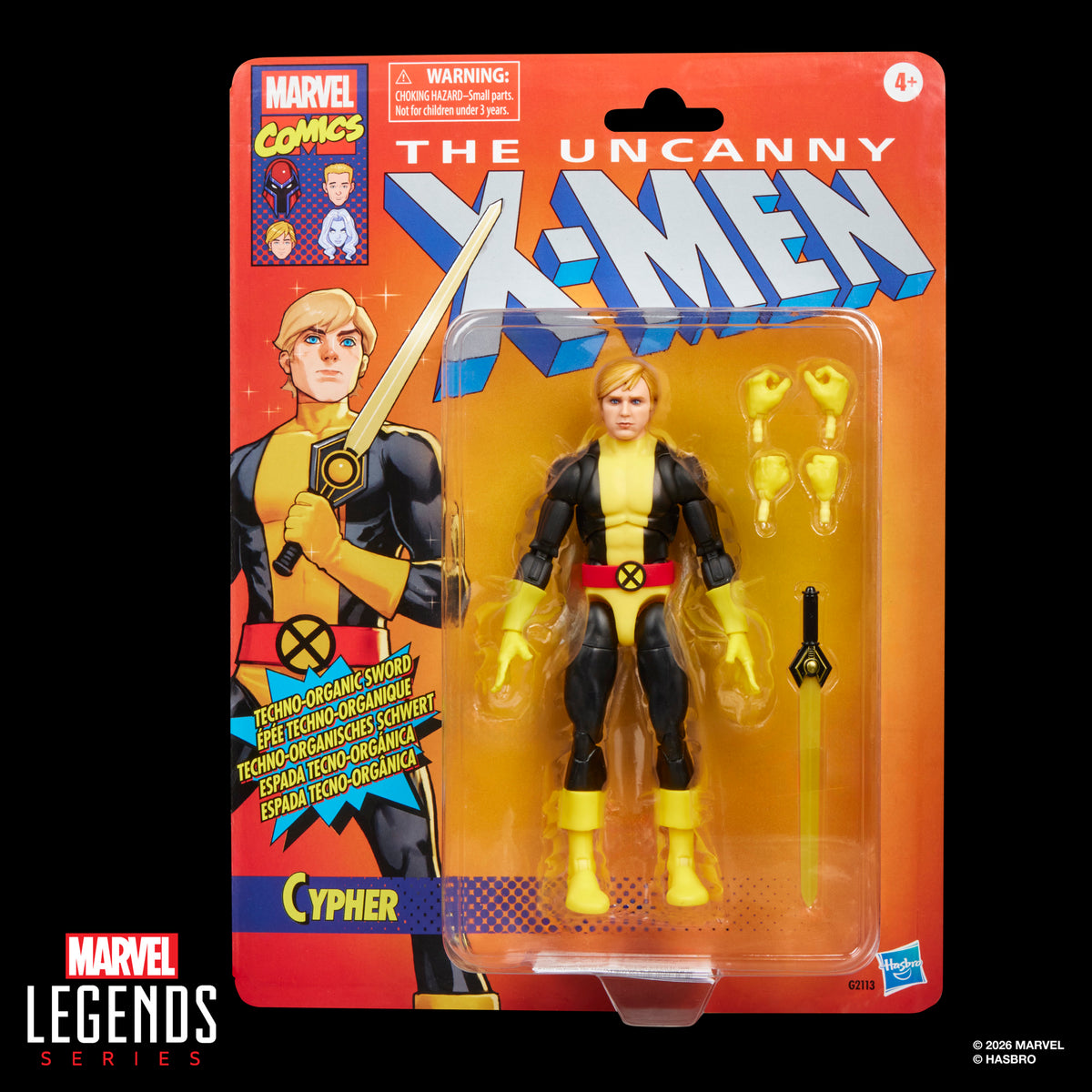 Marvel Legends Series New Mutants Cypher