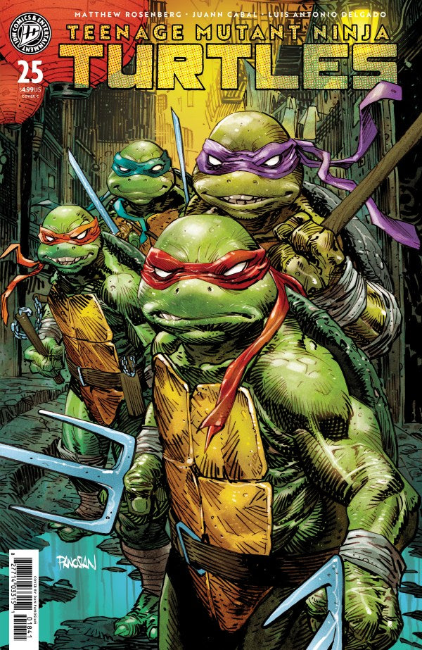 TEENAGE MUTANT NINJA TURTLES #25