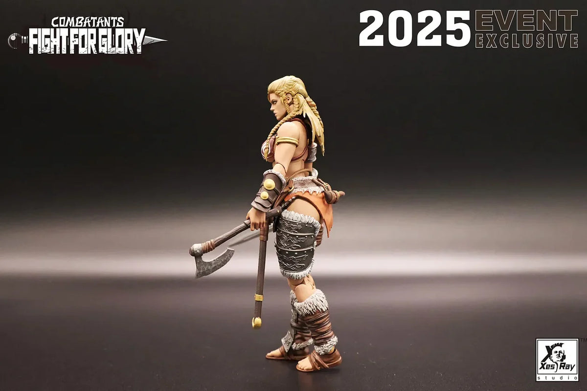 Golden Hildr Action Figure - Xesray Studio 1/12 Combatants Event Exclusive | Orono Collectibles Den | Canada