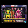 Marvel Legends Series Marvel Games Wolverine vs Psylocke