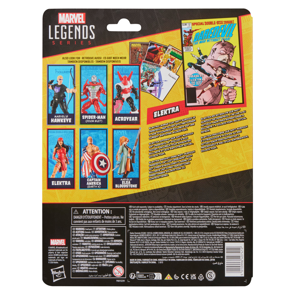 Marvel Legends Series Elektra