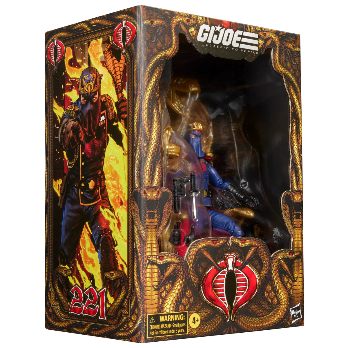 G.I. Joe Classified Series #221, Cobra Commander (Dress Uniform and Throne)