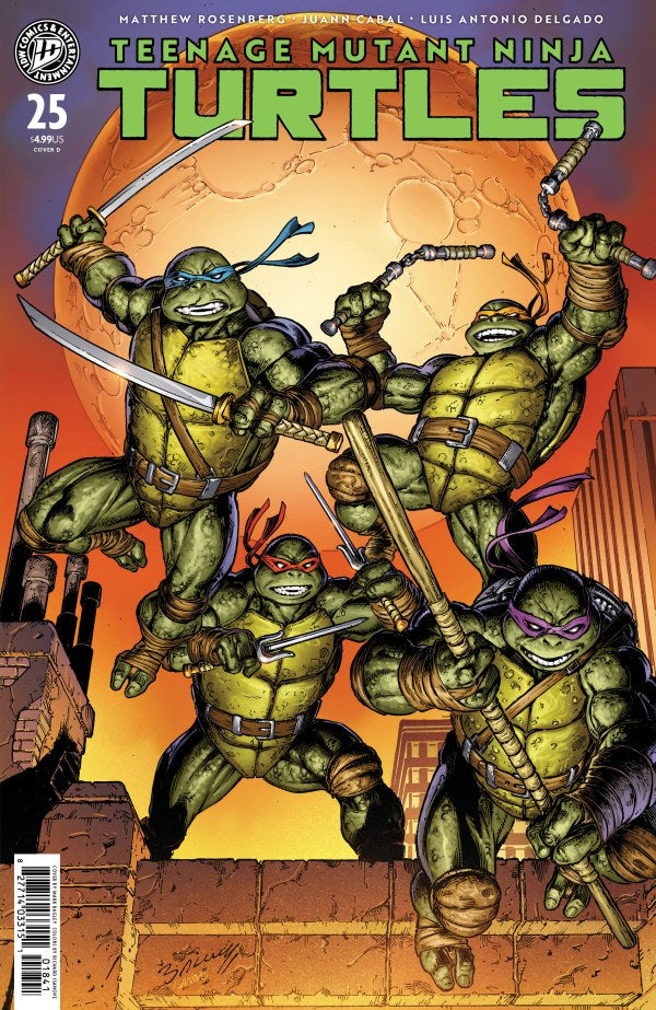 TEENAGE MUTANT NINJA TURTLES #25