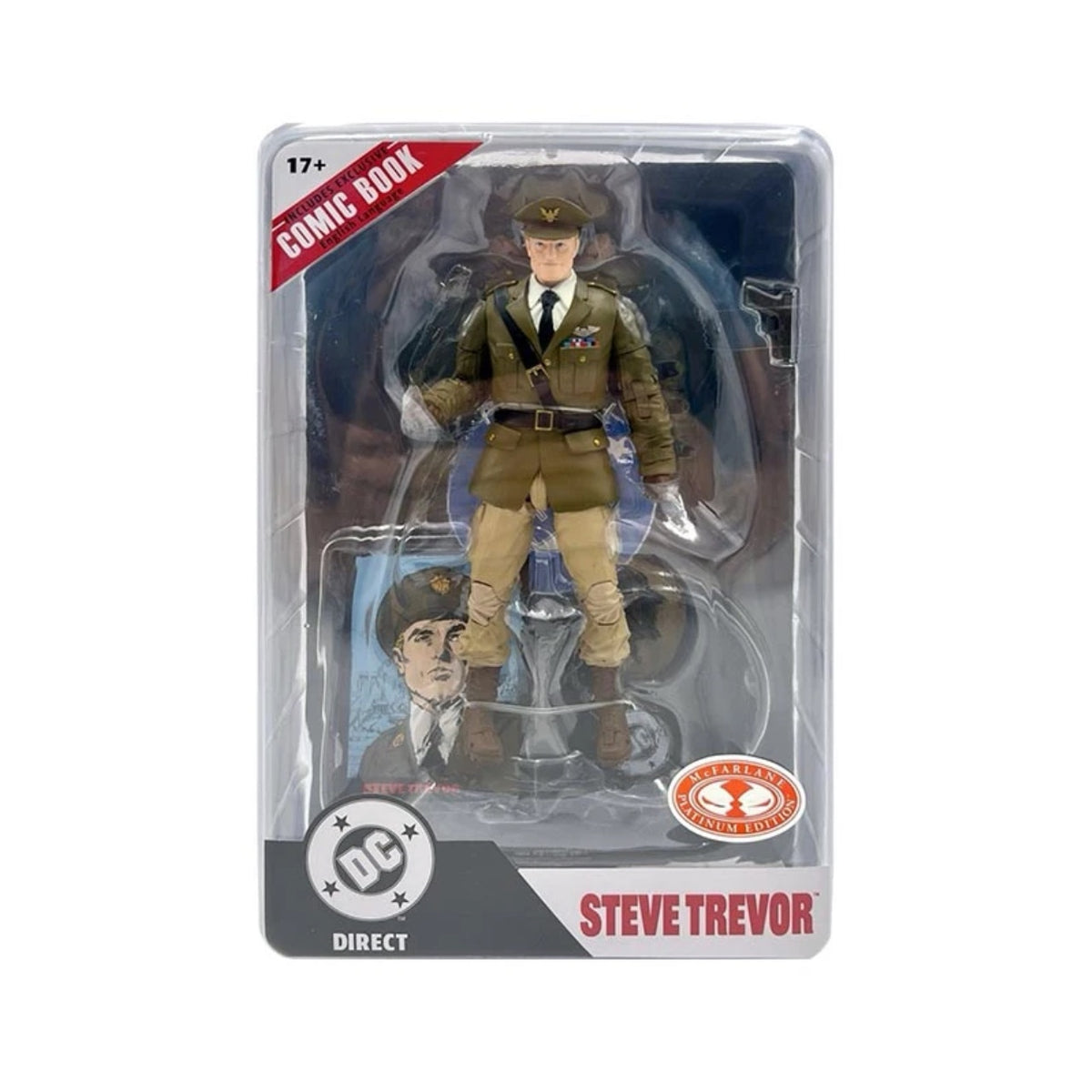 DC Page Punchers Steve Trevor with Comic [PLATINUM CHASE]