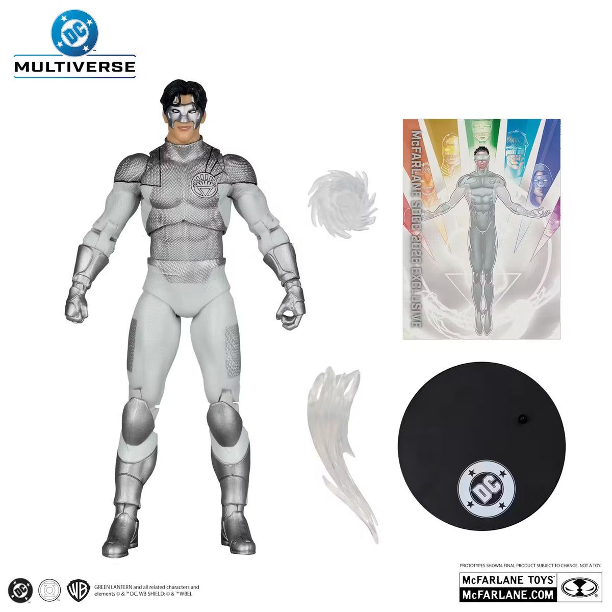 DC Multiverse Kyle Rayner (White Lantern) 2026 SDCC Gold Label Exclusive