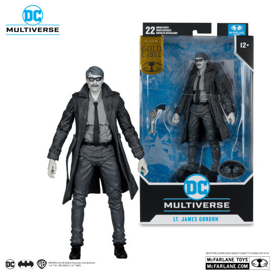 DC Multiverse Lt. James Gordon (Batman: Year One Part 4) Gold Label [Platinum Chase]