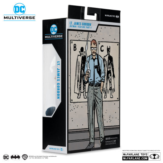DC Multiverse Lt. James Gordon (Batman: Year One Part 4) Gold Label [Platinum Chase]