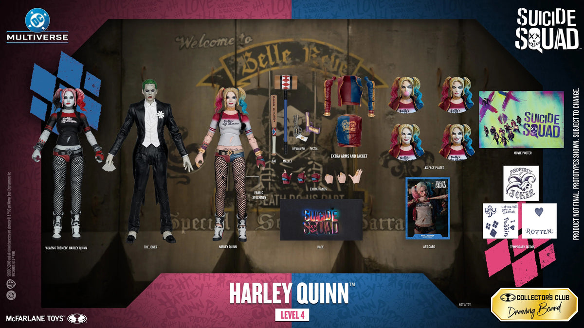 DC Multiverse Harley Quinn (Suicide Squad - Level 4)