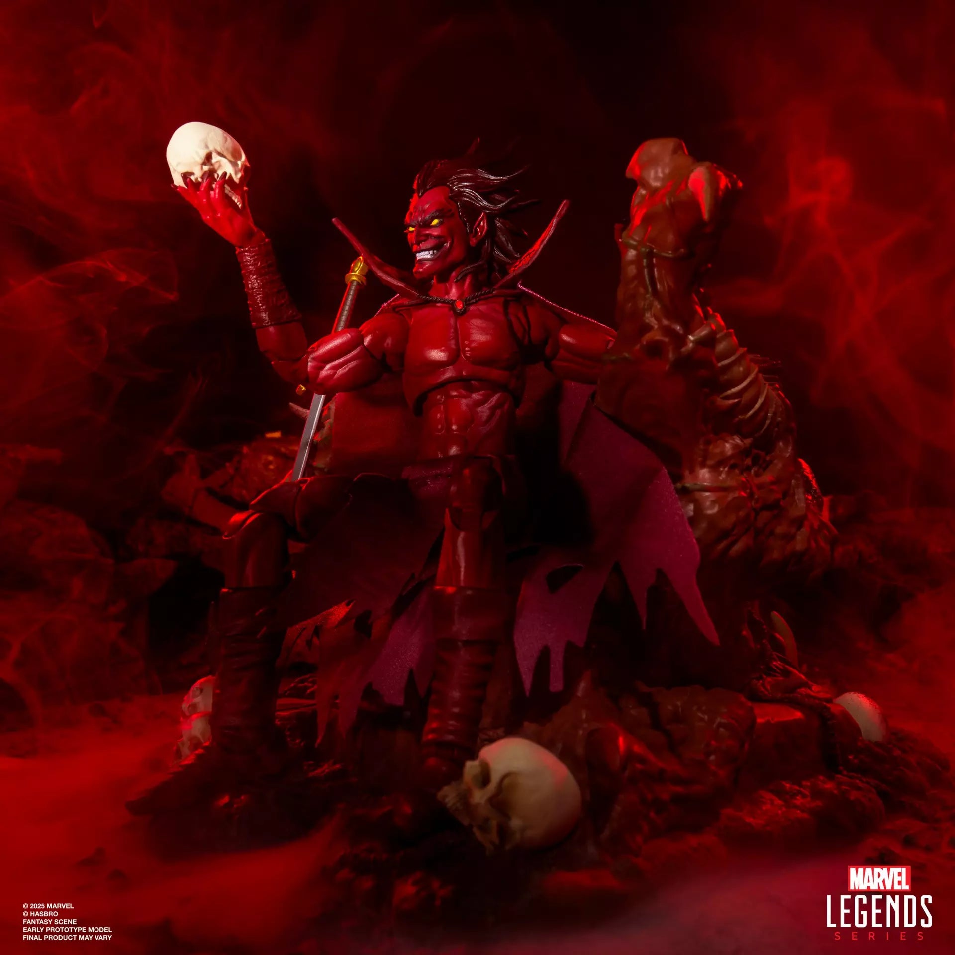 Marvel Legends Series Marvel’s Mephisto with Infernal Throne