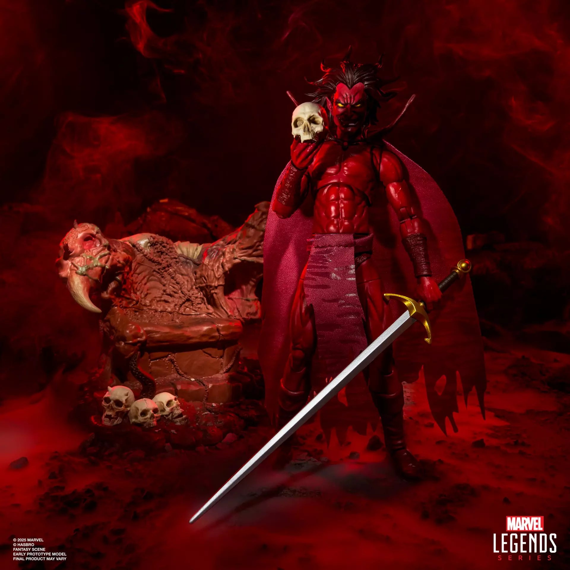 Marvel Legends Series Marvel’s Mephisto with Infernal Throne