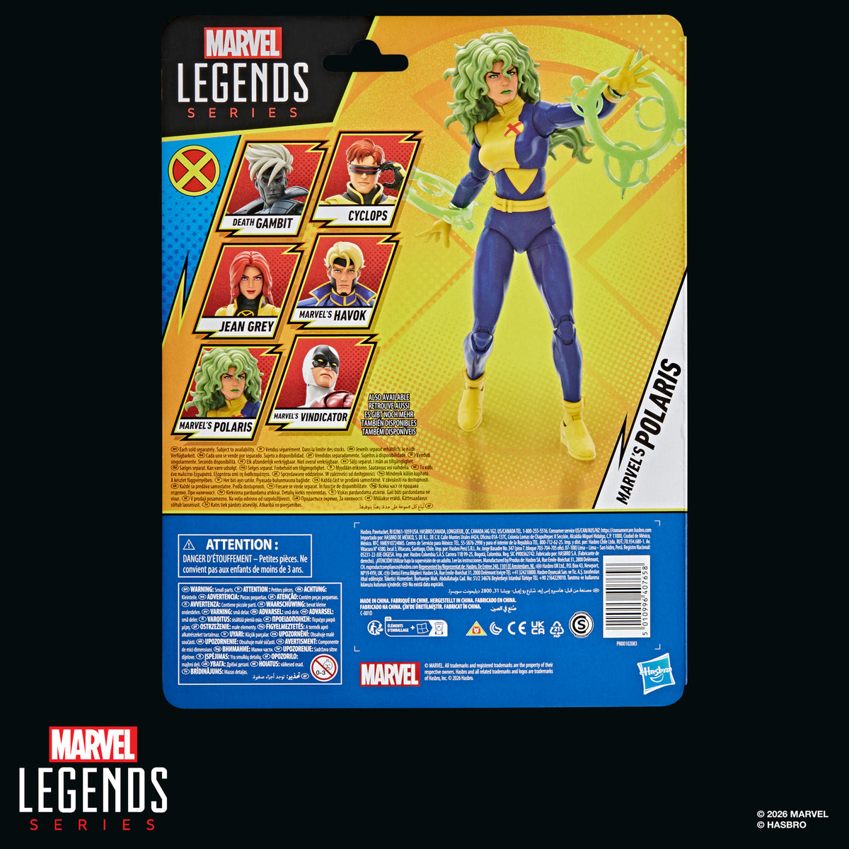 Marvel Legends Series X-Men '97 Marvel's Polaris