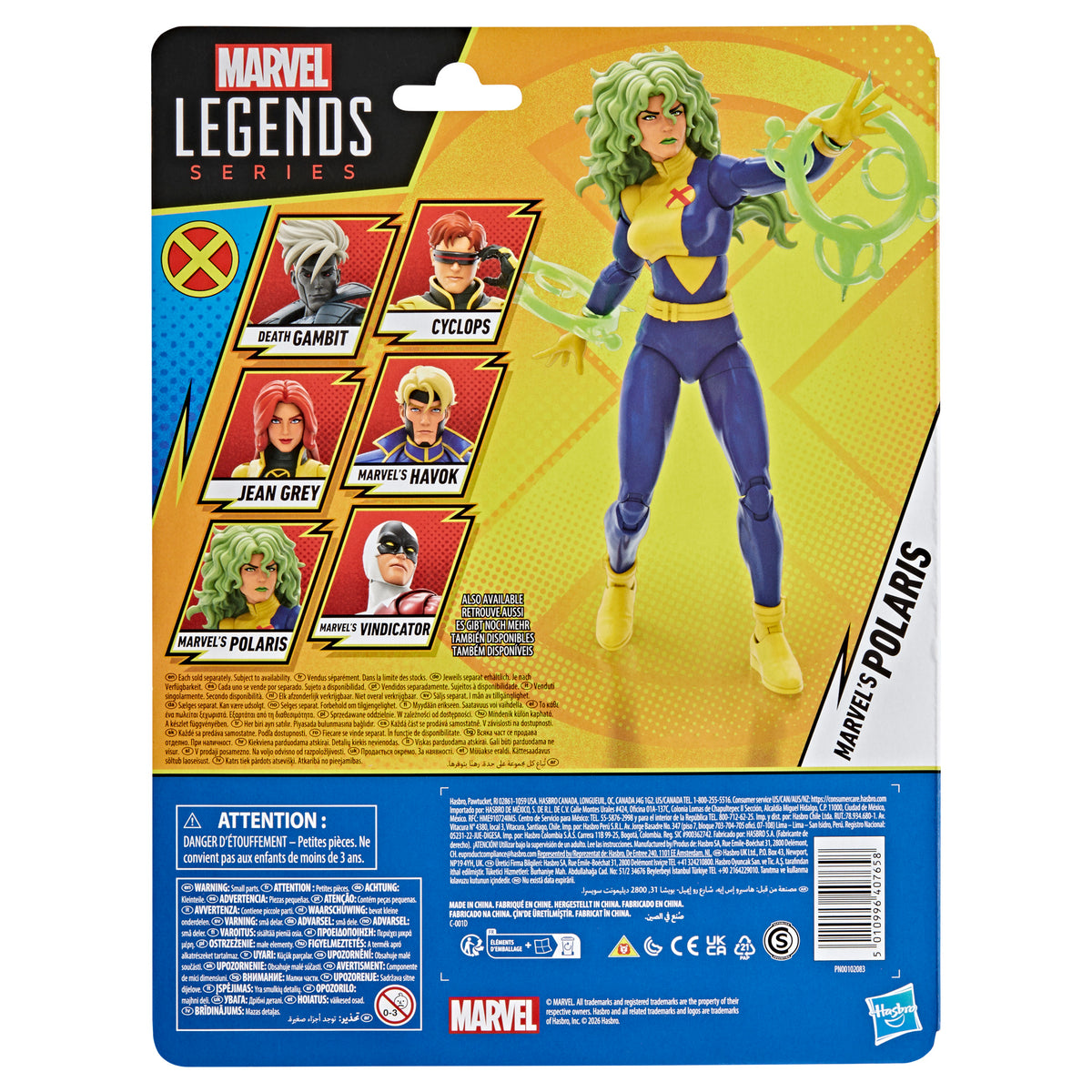 Marvel Legends Series X-Men '97 Marvel's Polaris
