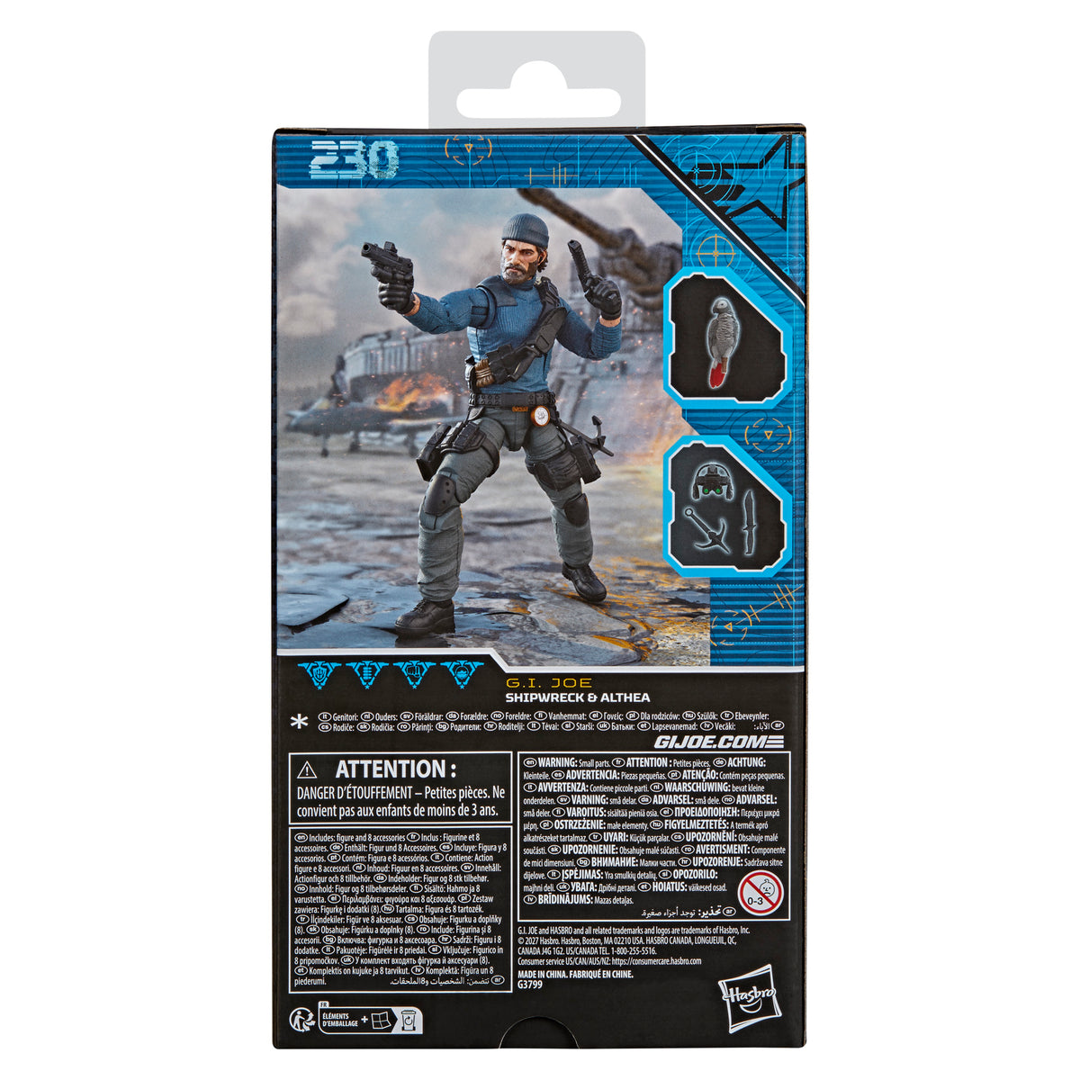 G.I. Joe Classified Series #230, Shipwreck & Althea