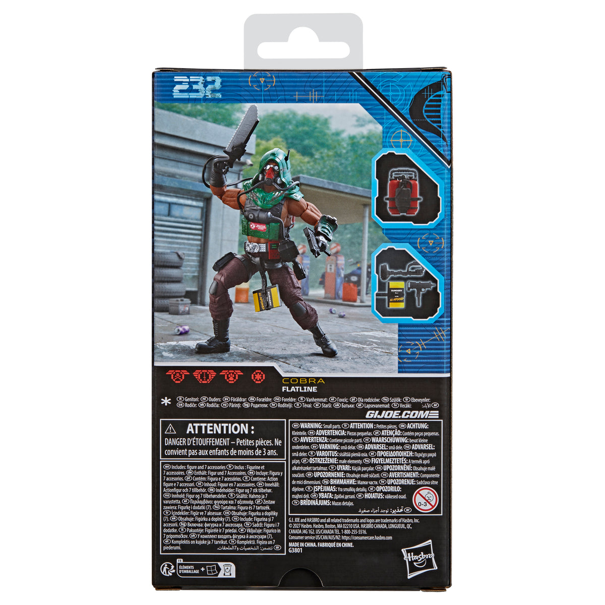 G.I. Joe Classified Series #232, Dreadnok Flatline