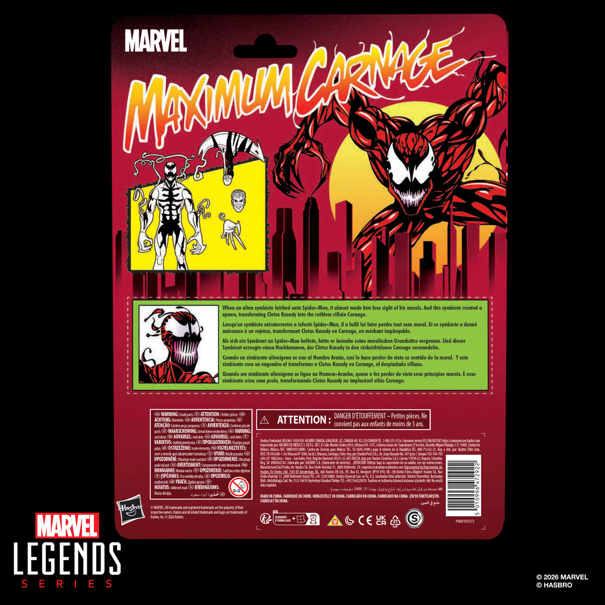 Marvel Legends Series Carnage