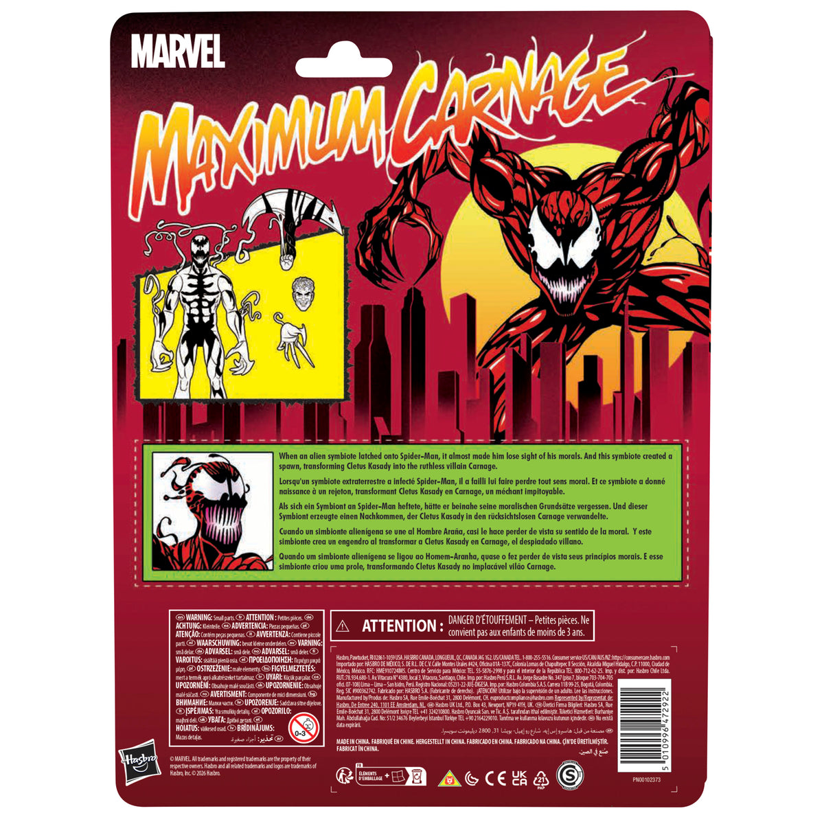 Marvel Legends Series Carnage