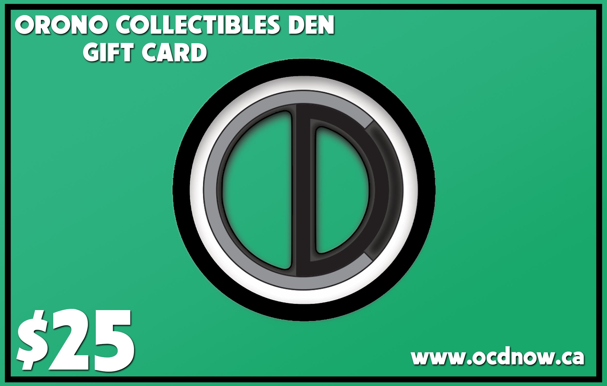 OCD Orono Collectibles Den Gift Cards