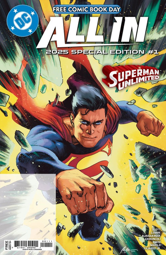 FREE COMIC BOOK DAY 2025: DC ALL IN/ABSOLUTE UNIVERSE SPECIAL EDITION #1