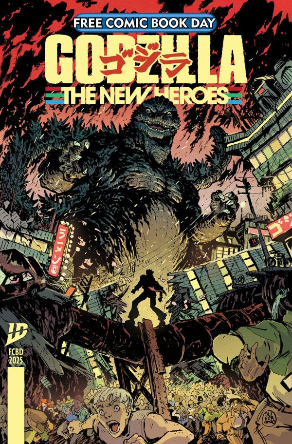 FREE COMIC BOOK DAY 2025: GODZILLA - THE NEW HEROES #1