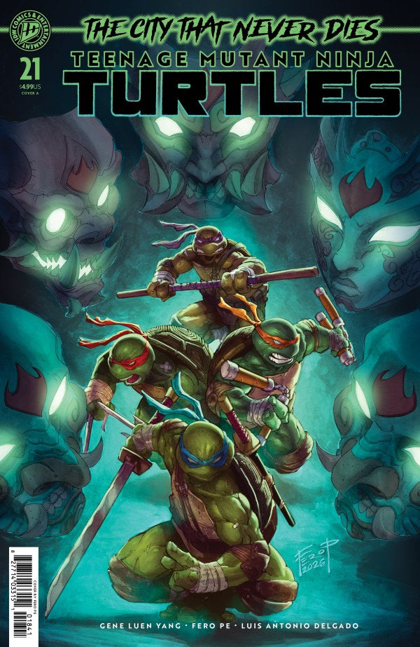 TEENAGE MUTANT NINJA TURTLES #21