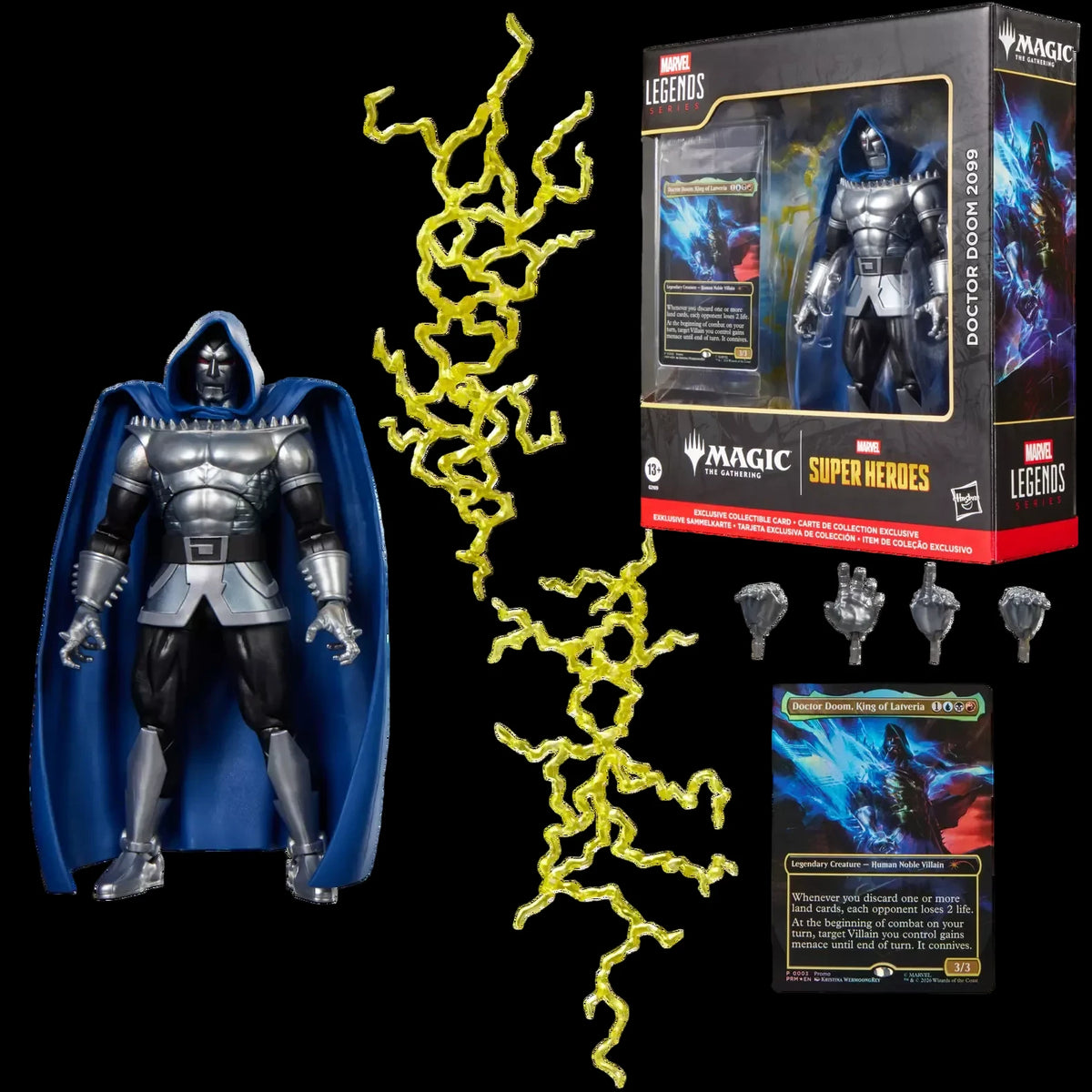 Marvel Legends Series Marvel Super Heroes Magic: The Gathering Doctor Doom 2099