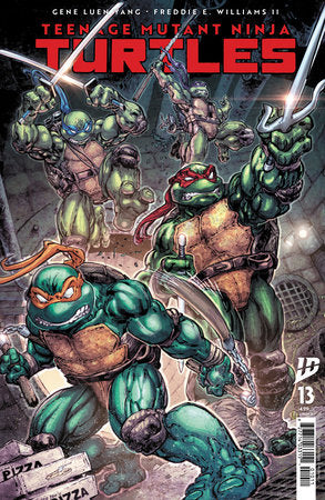 TEENAGE MUTANT NINJA TURTLES #13